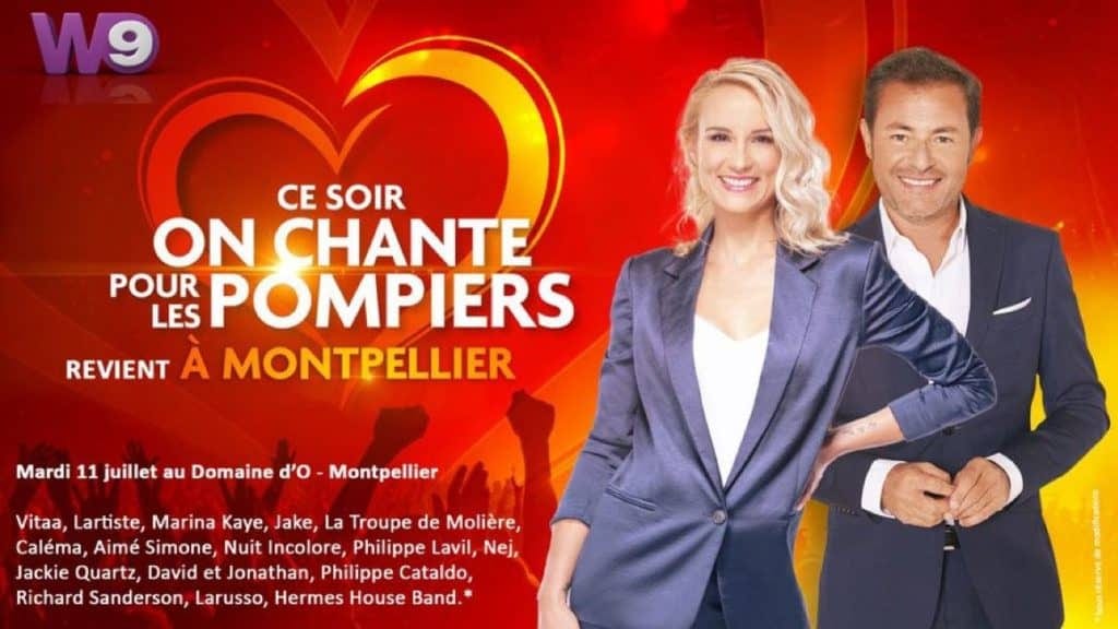 Montpellier : Concert « Ce soir on chante pour les pompiers » avec W9 au Domaine d’O