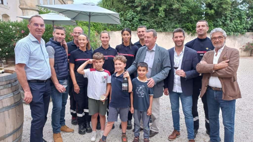 Gard : Une cuvée solidaire au profit de l’Oeuvre des Pupilles des Pompiers