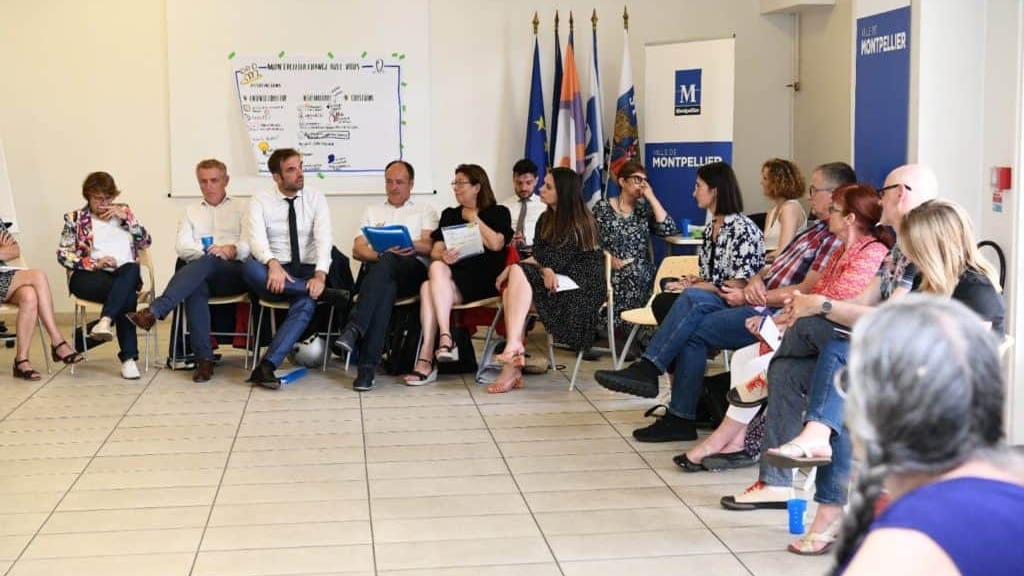 Montpellier : Rencontre entre le maire et les habitants pour l’avenir des quartiers