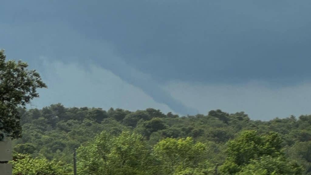 Météo : début de formation d’une tornade dans le Gard