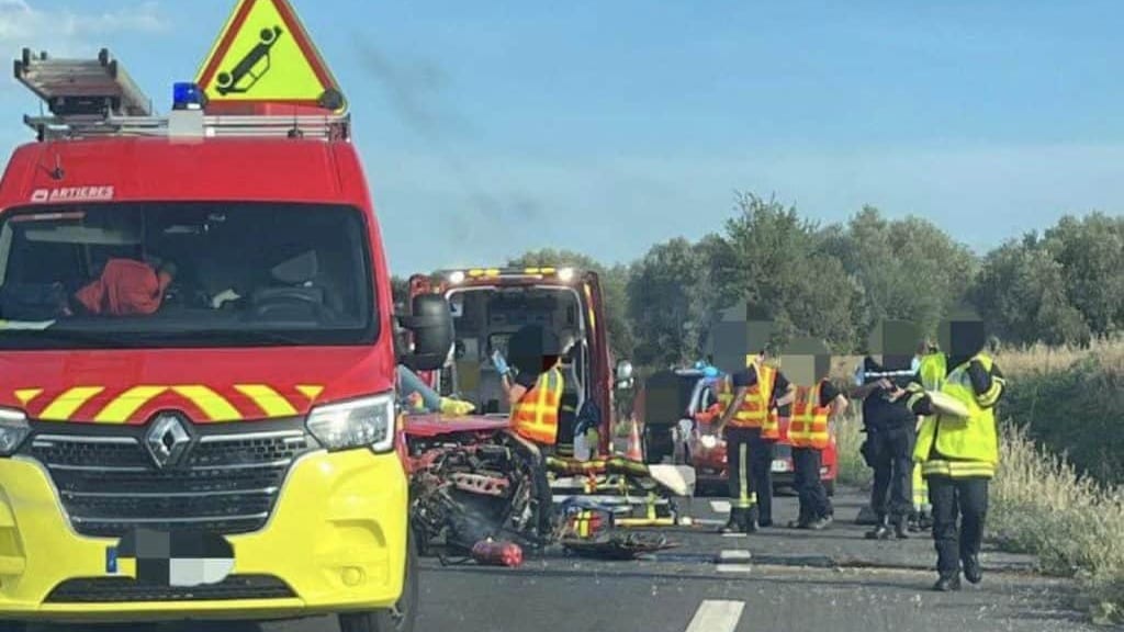 Hérault : important accident en cours entre Béziers et Bédarieux