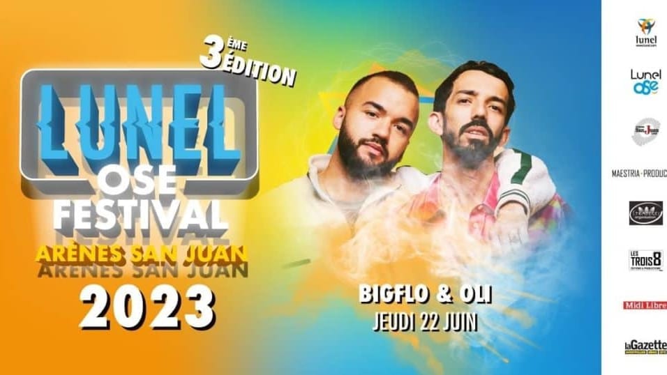 Jeu concours : gagnez vos places pour BIGFLO & OLI au Lunel Ose Festival le 22 juin !
