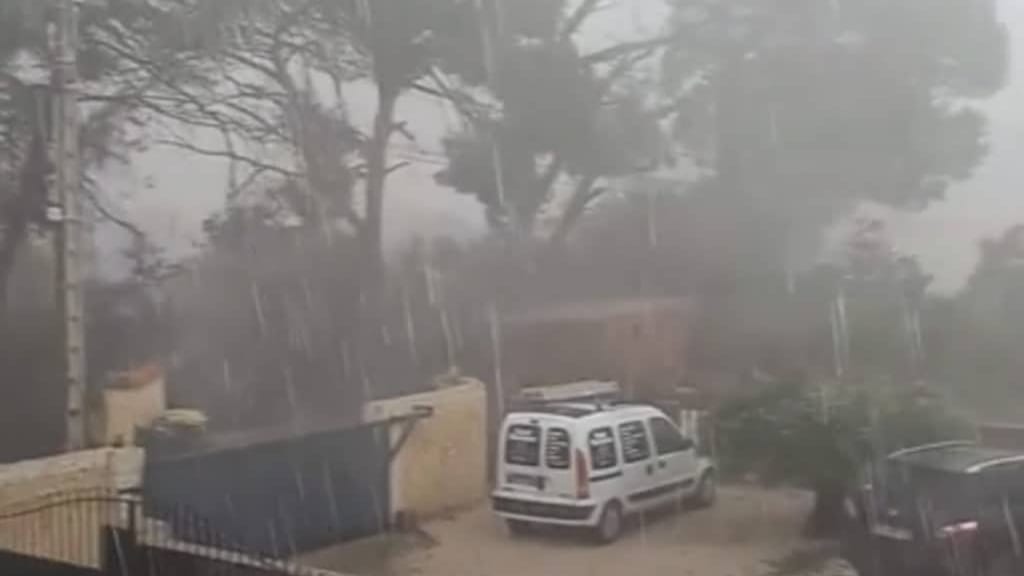 Météo : orage diluvien avec grêle et vent violent dans la vallée de l’Hérault