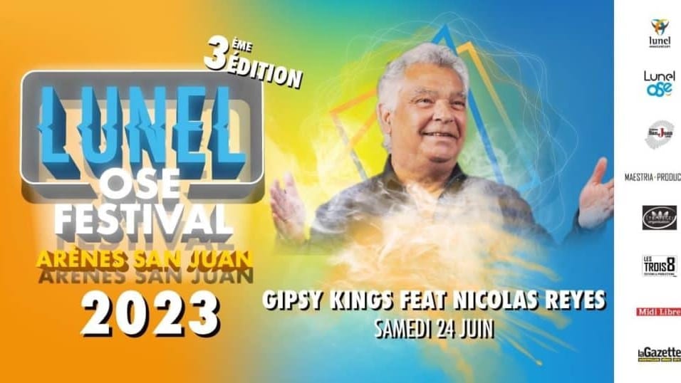 Jeu concours : gagnez vos places pour GIPSY KINGS au Lunel Ose Festival le 24 juin !