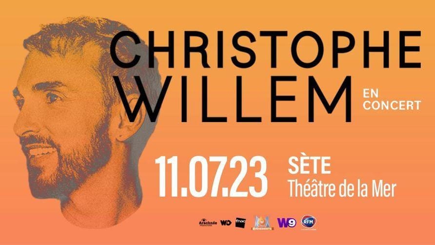 Jeu concours : gagnez vos places pour Christophe Willem à Sète le 11 juillet