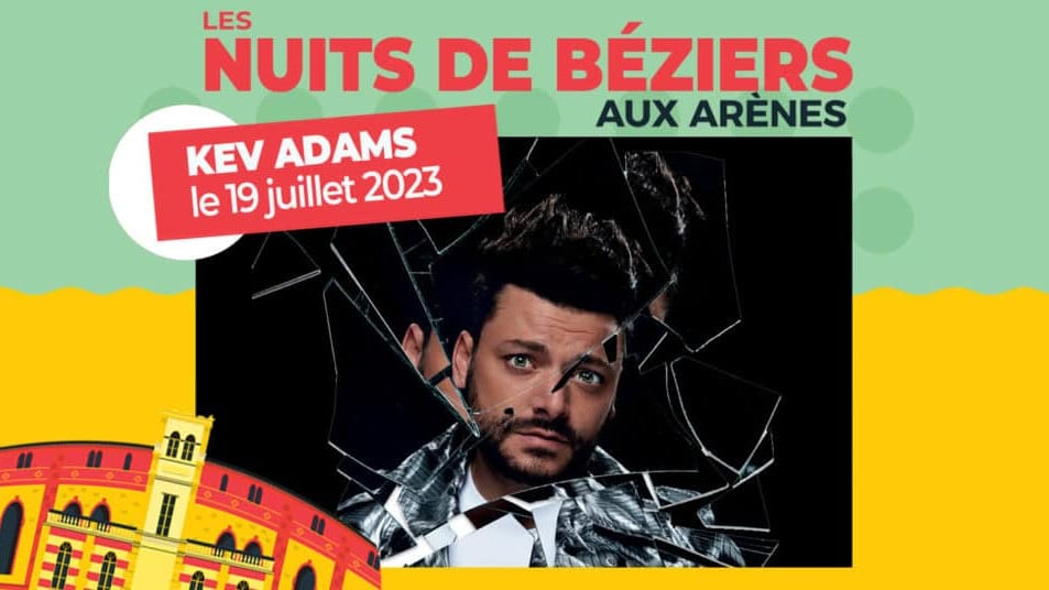 Jeu concours : gagnez vos places pour KEV ADAMS aux Arènes de Béziers le 19 juillet !