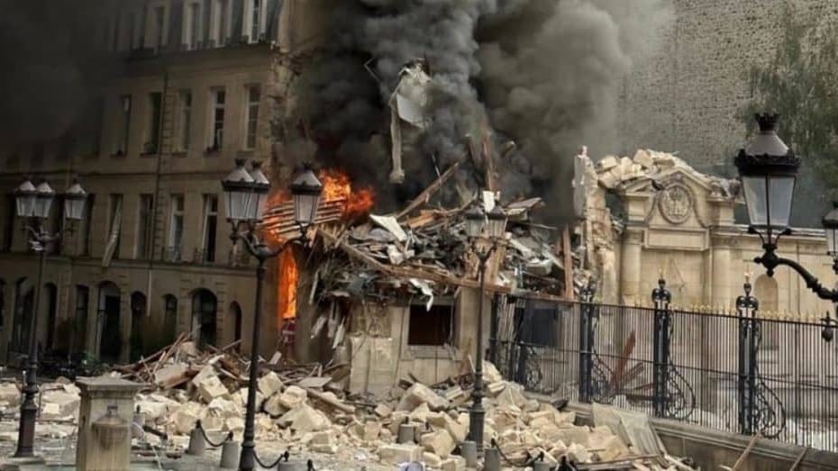 Paris : Une violente explosion au gaz dans le 5ème arrondissement