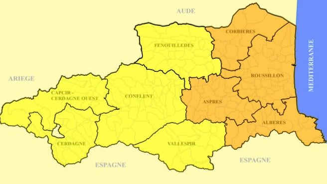 Pyrénées-Orientales : risque d’incendie élevé dans l’est du département