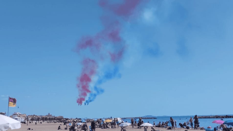 Hérault : ce dimanche, la Patrouille de France s’invite par surprise en bord de mer