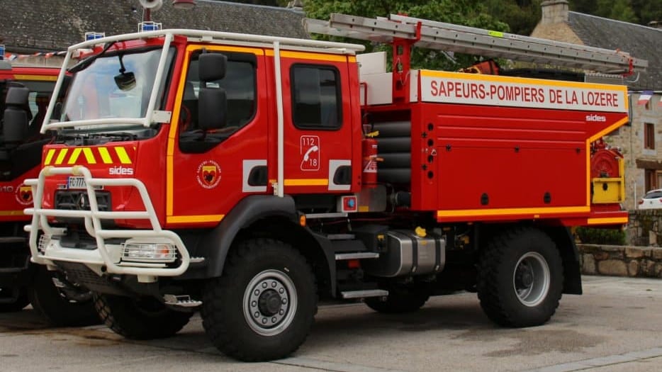 Lozère : un camion de pompiers volé cette nuit dans une caserne