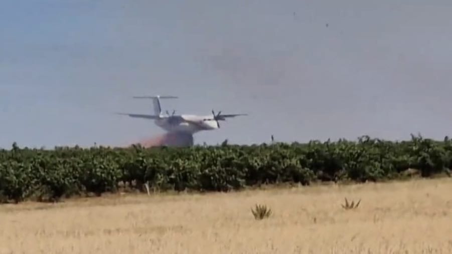 Hérault : un feu de végétation se déclare au Sud de Béziers ce dimanche après-midi