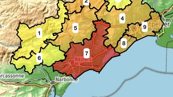 Hérault : risque d’incendie très élevé dans l’ouest du département