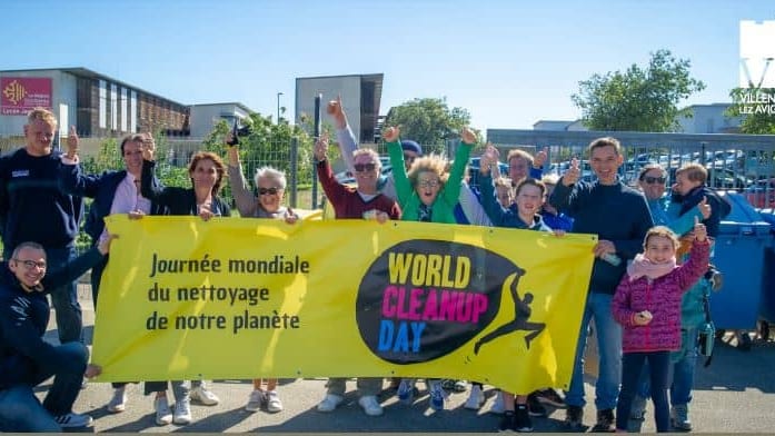Gard : mobilisation à Villeneuve lez Avignon à l’occasion du World Cleanup Day