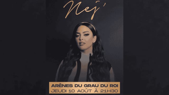 Grau-du-Roi : gagnez vos places pour le concert de NEJ’ dans les Arènes