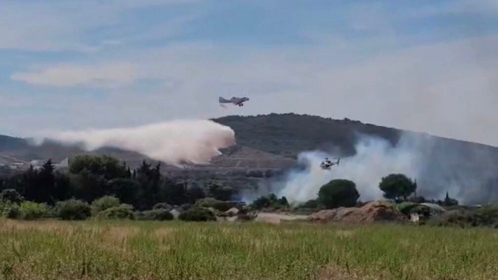 Hérault : deux départs de feu sur Villeneuve-lès-Maguelone