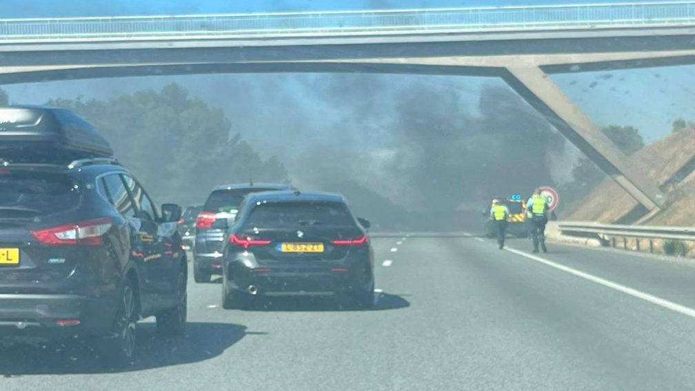 Autoroute A9 : la circulation coupée après un feu de véhicule sur le secteur de Gallargues