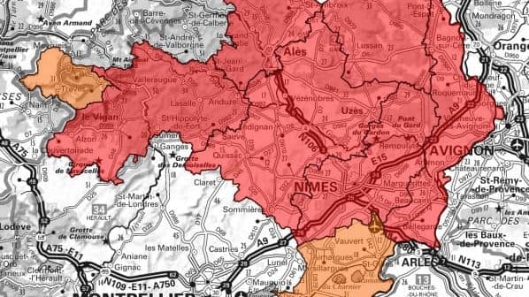 Gard : le département en risque « très exceptionnel » de feux de forêts