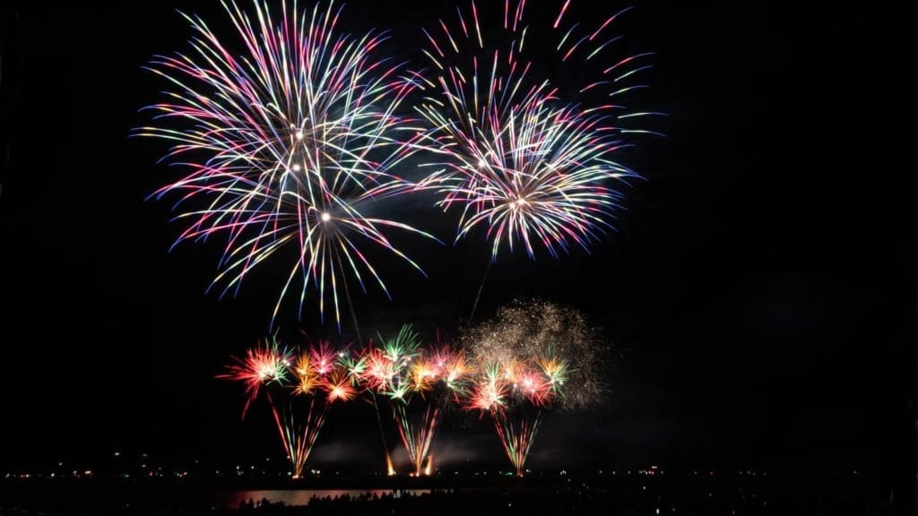 feu d'artifice