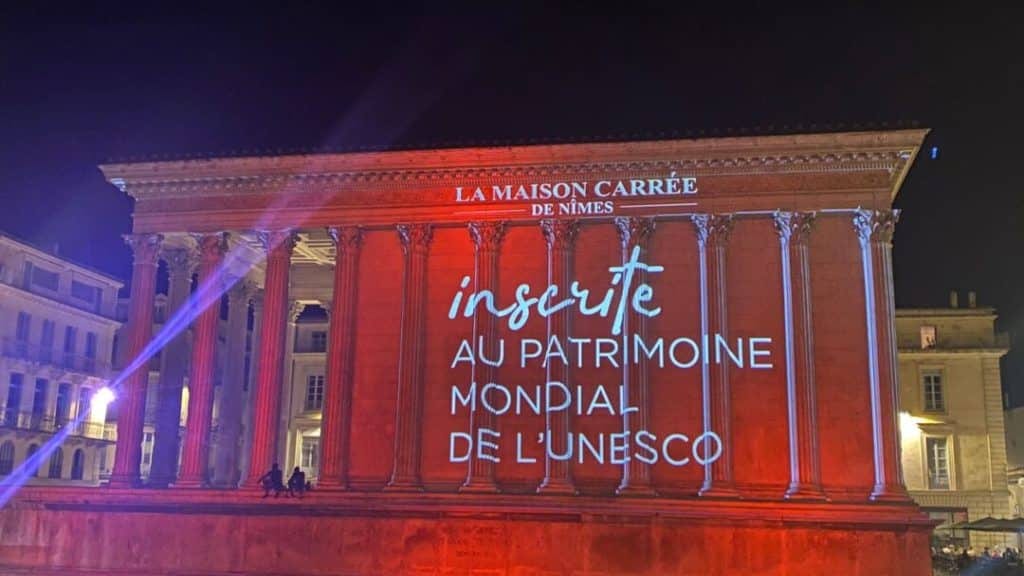 Nîmes : une grande soirée festive pour célébrer l’inscription de la Maison Carrée à l’UNESCO