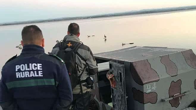Hérault : contrôle nocturne de la chasse au gibier d’eau au Lido de Thau