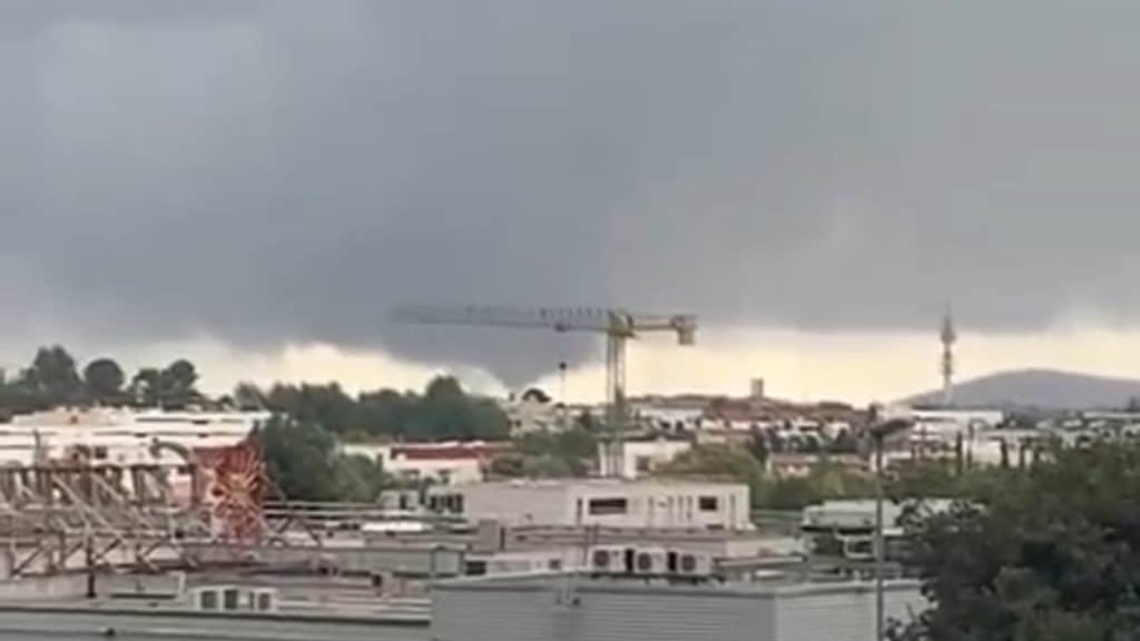 Météo : orages en cours entre Montpellier et le Gard, probable tornade
