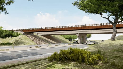 Hérault : un pas en avant vers la mobilité douce avec la réalisation d’une passerelle cyclable à Poussan