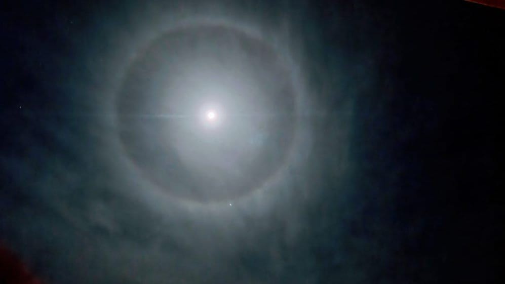 Halo lunaire
