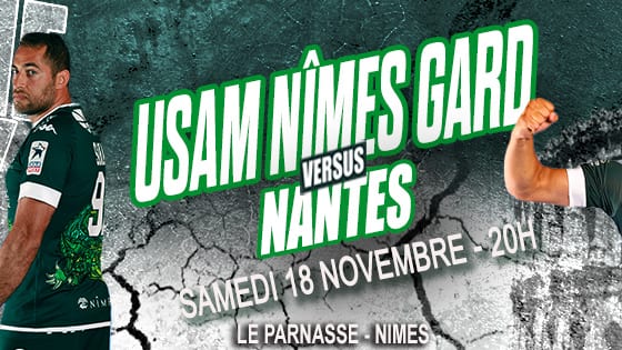 Jeu concours : gagnez vos places pour assister à la rencontre USAM Nîmes Gard vs Nantes
