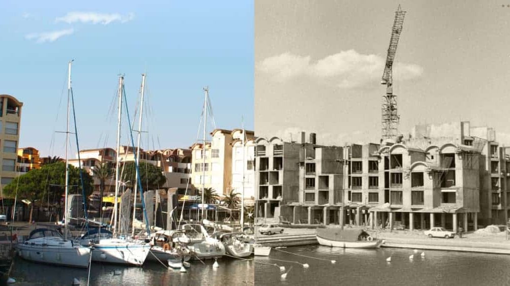 Port Gruissan_avant_apres
