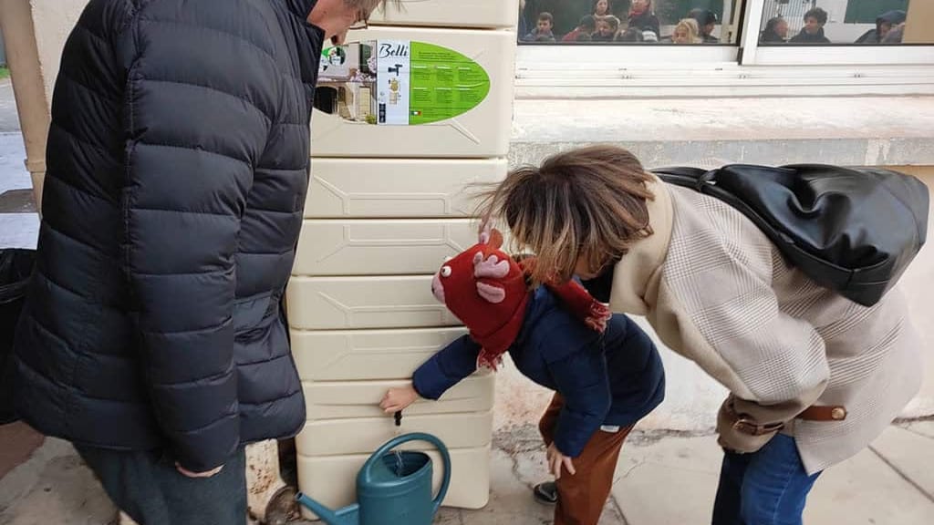 Récupérateur d'eau