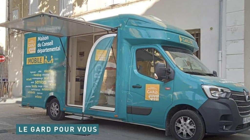 Gard : le Conseil Départemental vient à votre rencontre grâce aux Maisons Mobiles