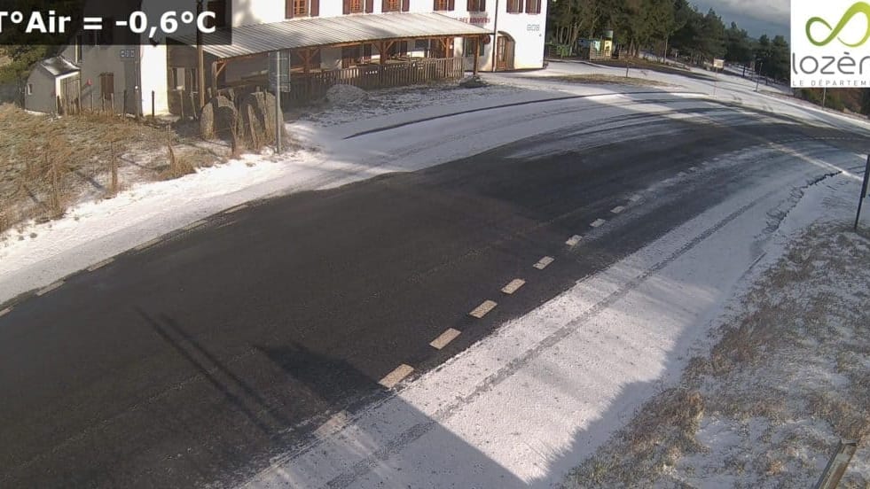 Météo : petit saupoudrage de neige sur l’Aigoual et la Lozère ce mardi