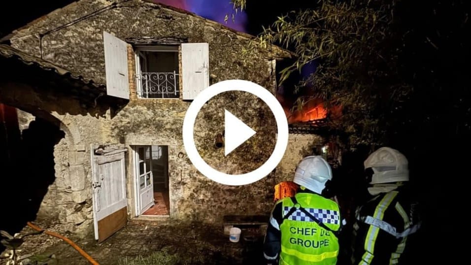 Gard : un mort et un blessé dans un feu d’habitation