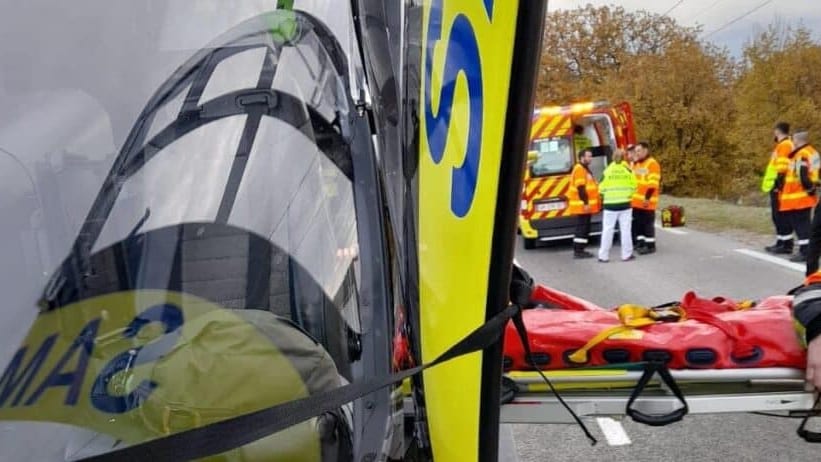 Accident de la circulation dans le Gard- photo d'illustration du SDIS 30