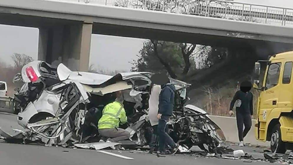Autoroute A9 : spectaculaire accident près de Béziers