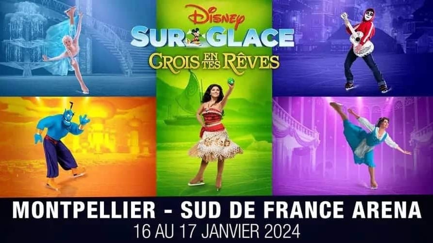 Jeu concours : gagnez vos places pour Disney sur Glace à Montpellier !