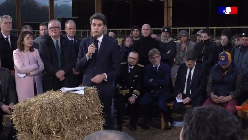 Crise agricole : Gabriel Attal annonce « dix mesures de simplification immédiates »