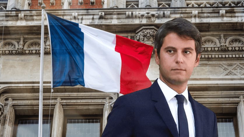 Gabriel Attal nommé Premier Ministre - PHOTO DR