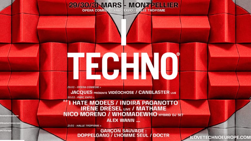 I LOVE TECHNO 2024