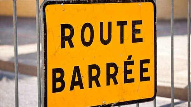 Route barrée