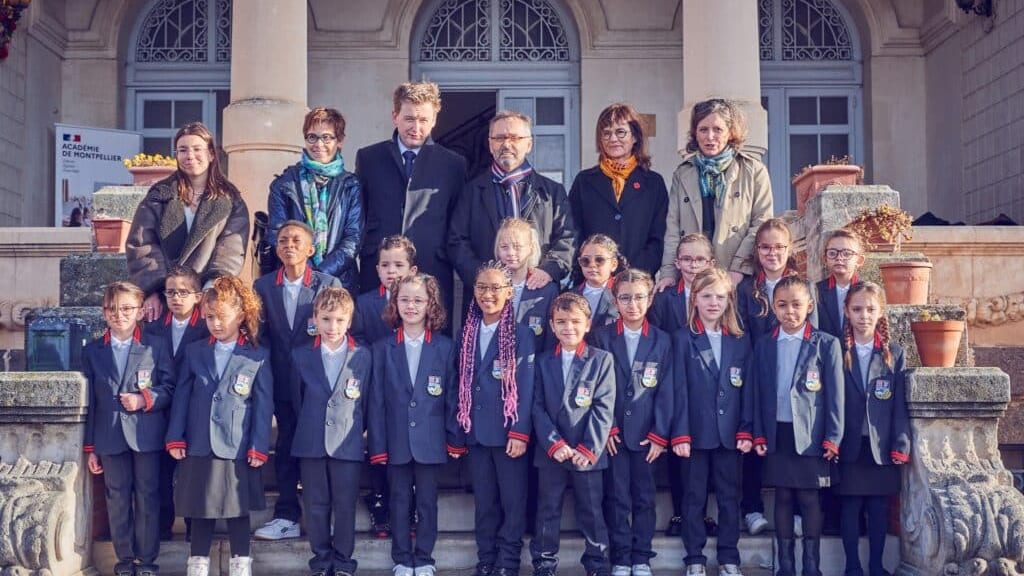 Hérault : le grand jour pour les écoliers de Béziers en uniforme