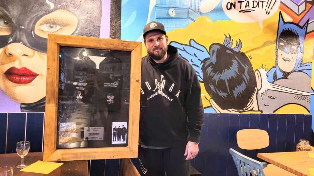 Burger : le Nîmois Joannes Richard sur le toit du monde