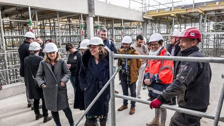 Hérault : Carole Delga en visite au futur Pôle Autonomie Santé de Lattes pour « favoriser le bien vieillir en Occitanie »
