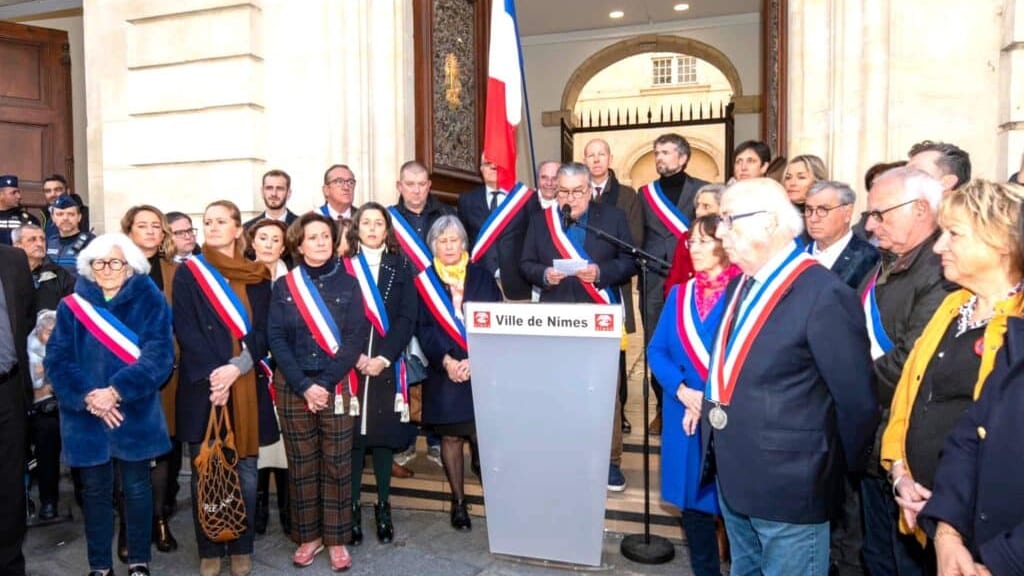Nîmes : un hommage aux victimes françaises du Hamas