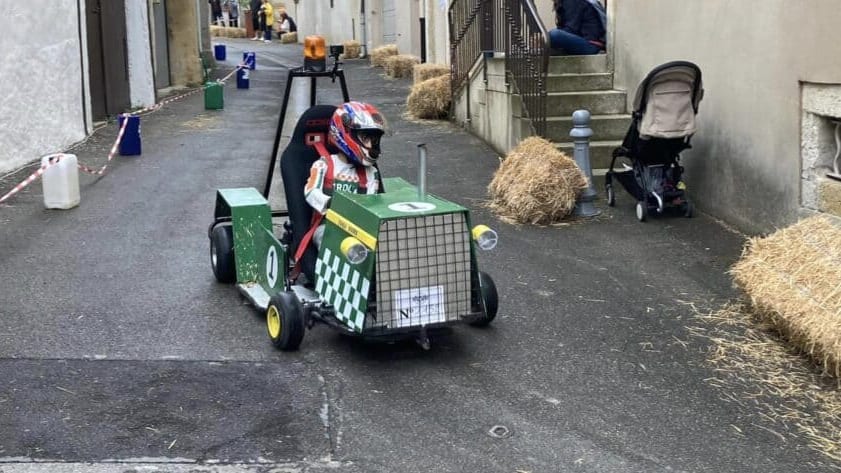 Course de caisse à savon - Crédit comité des fêtes de Pujaut (30)