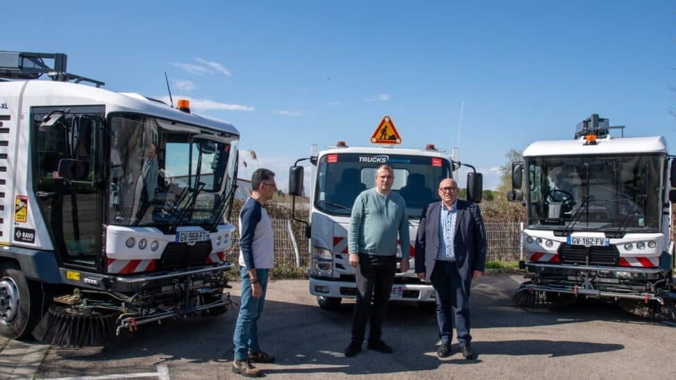 Gard : deux nouvelles balayeuses et un camion plateau à la CCBTA