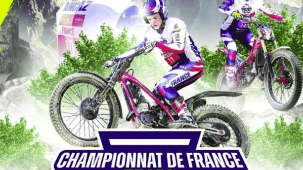 championnat de france de trial à Goudargues
