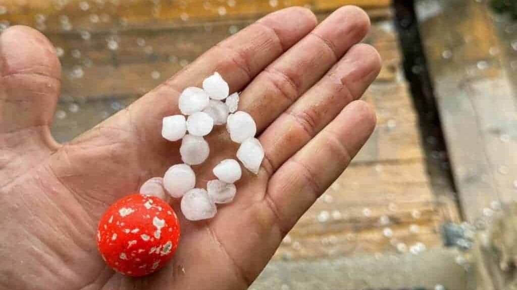 Météo : orage de grêle en cours dans le Gard, sur le Piémont Cévenol