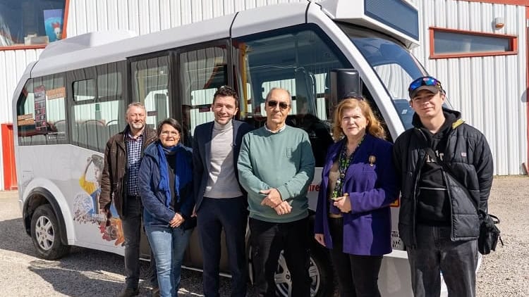 Gard : une navette municipale flambant neuve est arrivée ce vendredi à Beaucaire