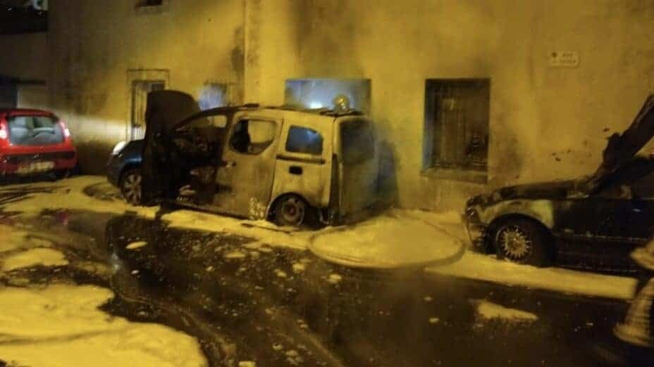Incendies criminels à Lunel - Photo Gendarmerie de l'Hérault